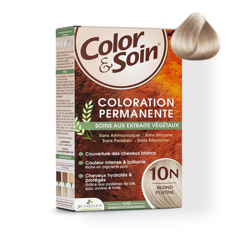 Color&Soin Přírodní barvy na vlasy: 10N - Platinová Blond