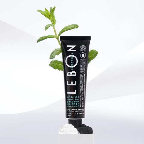 Lebon Essentiels Zubní Pasta - Máta a aktivní uhlí