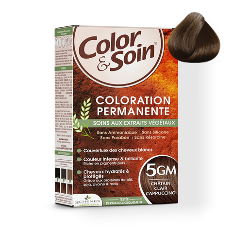 Color&Soin Přírodní barvy na vlasy: 5GM - Světle Kapučínová