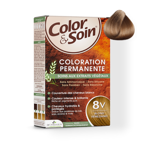 Color&Soin Přírodní barvy na vlasy: 8V - Středně Benátská Blond