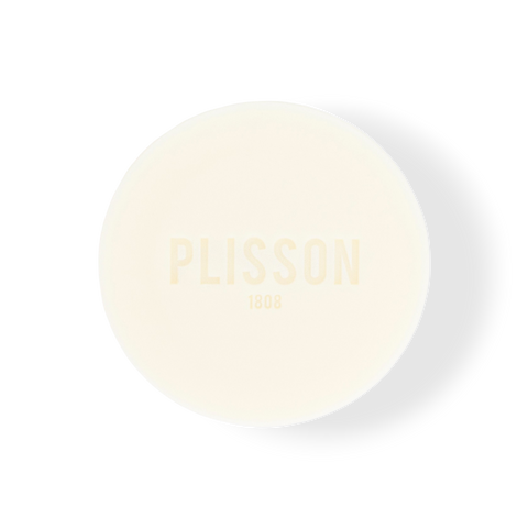 Plisson Porcelánová miska na holení s víčkem a mýdlem na holení