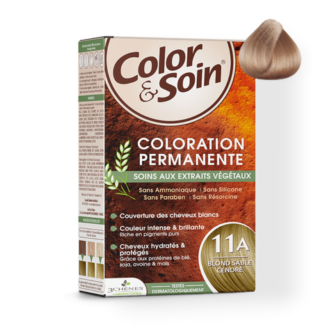 Color&Soin Přírodní barvy na vlasy: 11A - Pískově popelavá