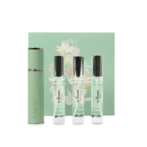 T.LeClerc Zelená sada 3 EdP + Pouzdro