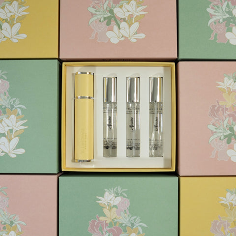 T.LeClerc Zelená sada 3 EdP + Pouzdro