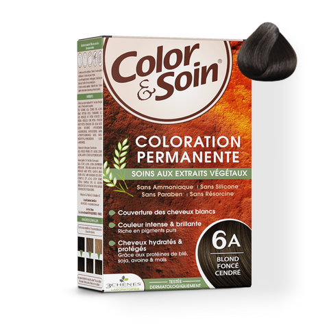 Color&Soin Přírodní barvy na vlasy: 6A - Tmavě popelavá blond