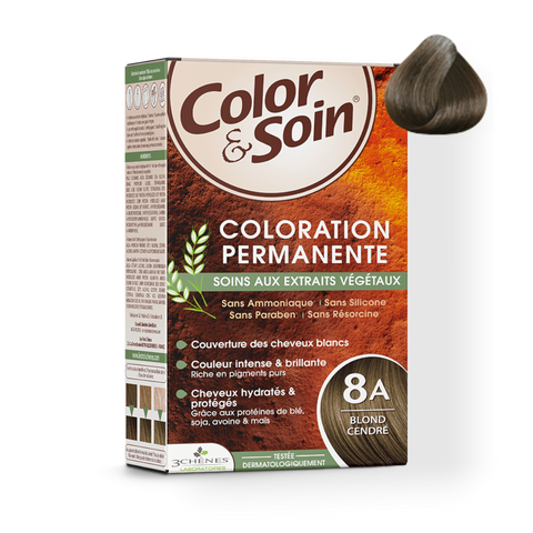 Color&Soin Přírodní barvy na vlasy: 8A - Popelavá blond