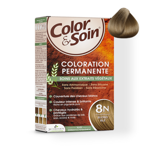 Color&Soin Přírodní barvy na vlasy - 8N Obilná blond