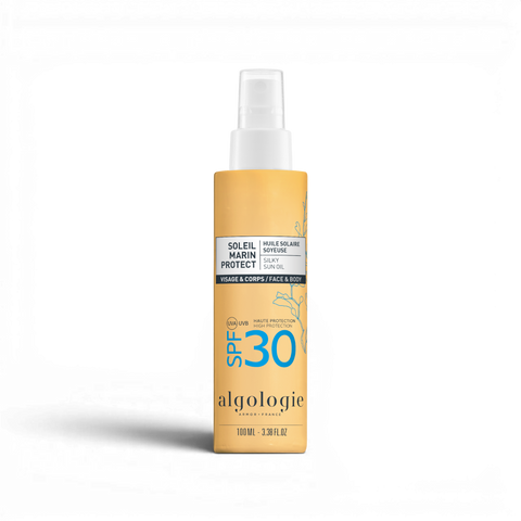 Algologie Hedvábný opalovací olej SPF30